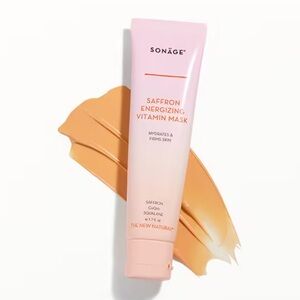 brand new sonäge saffron energizing vitamin mask